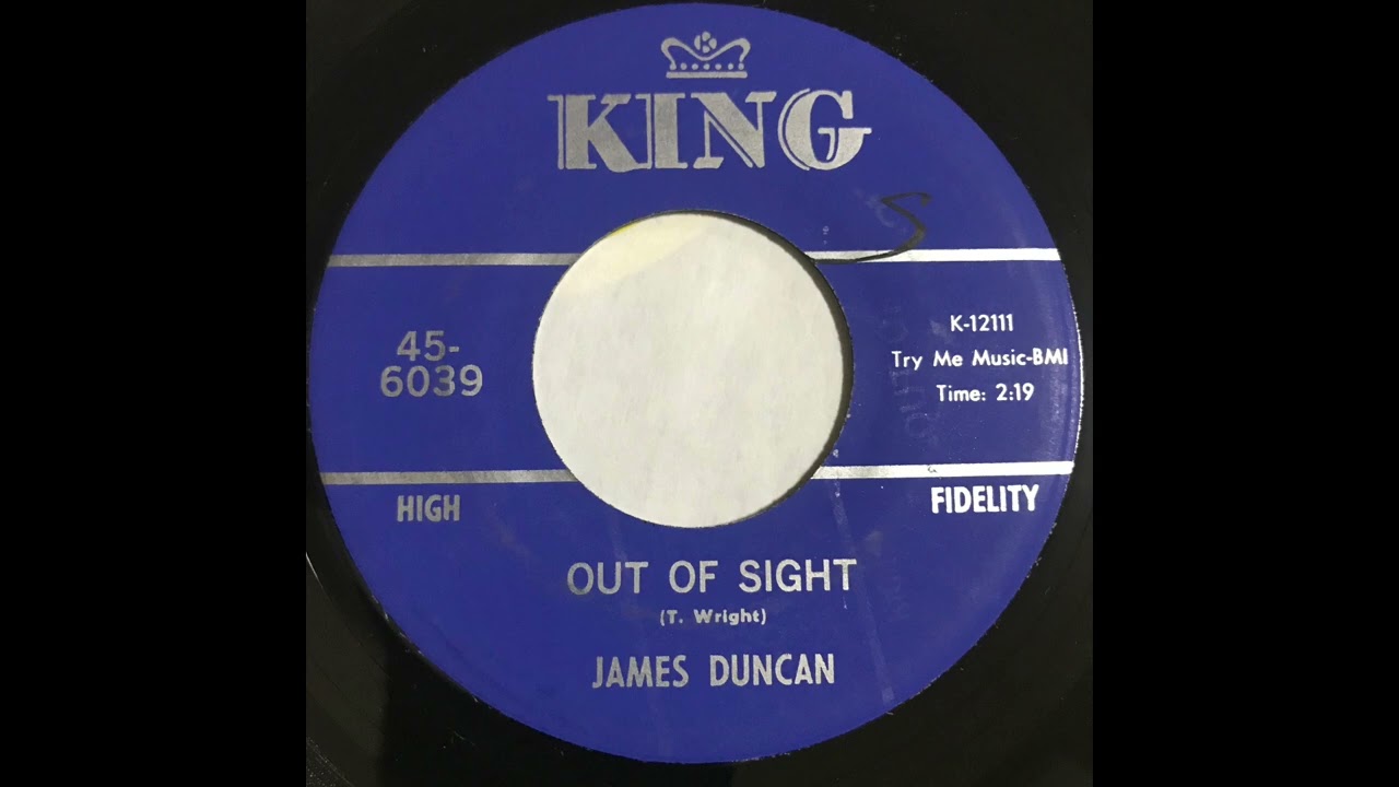 JAMES DUNCAN     OUT OF SIGHT     1966