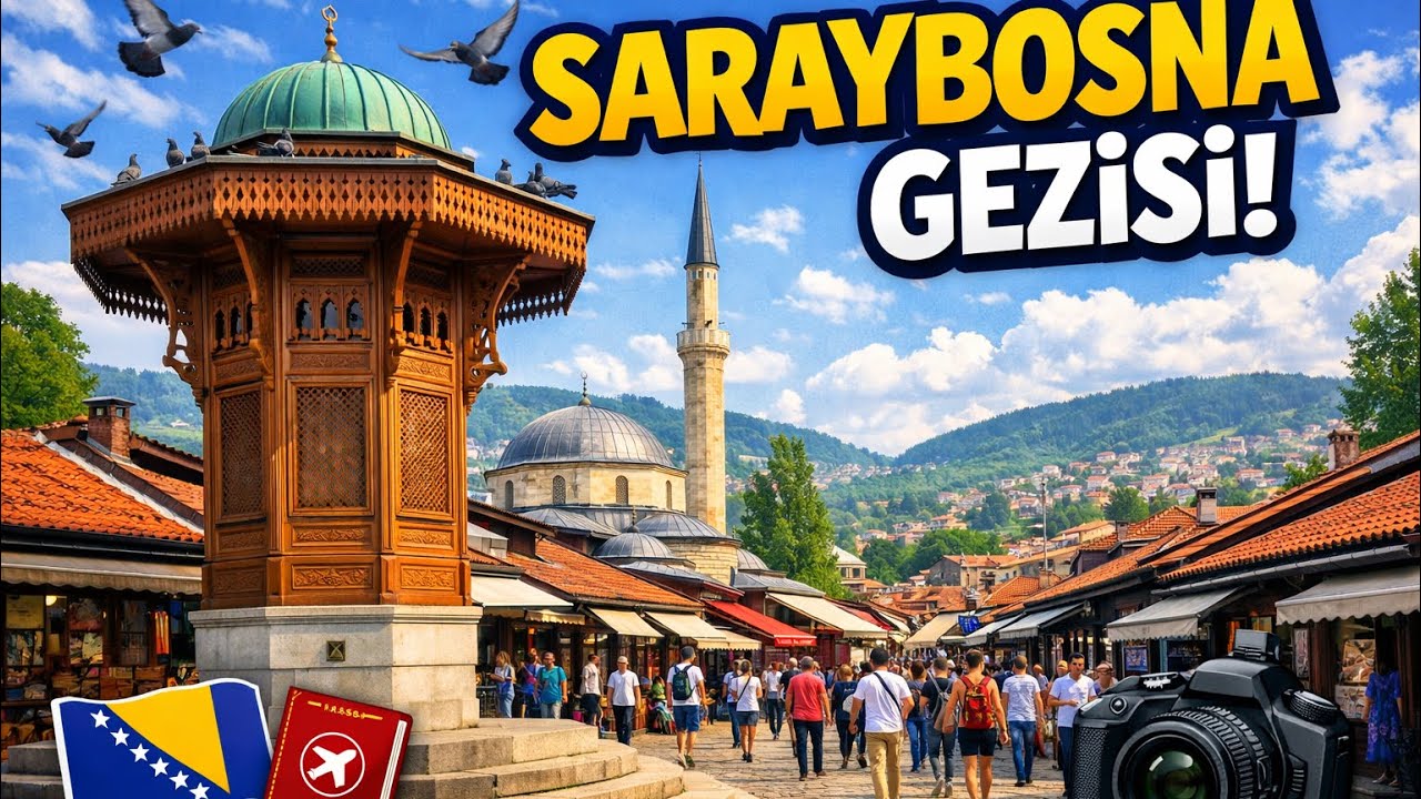 BOSNA HERSEK 🇧🇦 | SARAYBOSNA GÜNLÜK VLOG