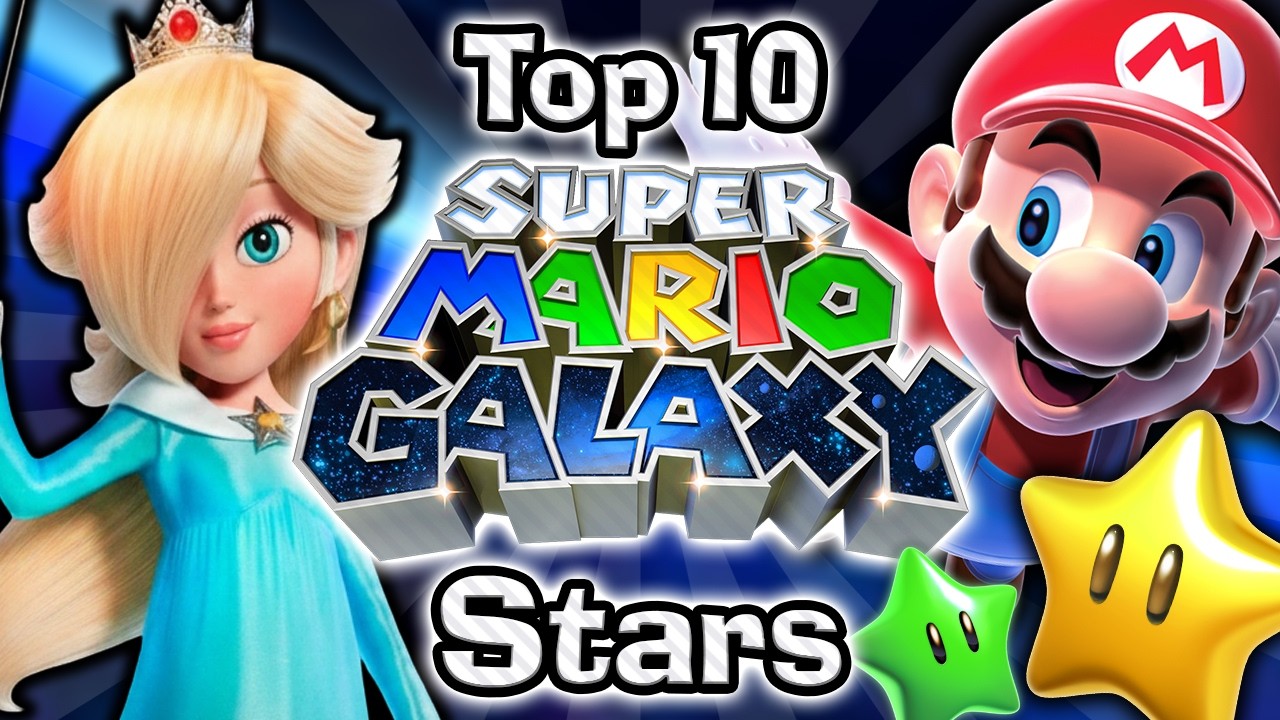 Топ-10 звезд Super Mario Galaxy