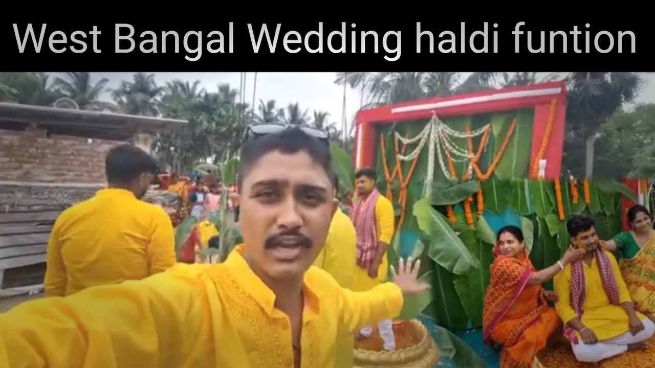 West bangal village aria/ very good experince digha ramanagar/ haldi funtion wedding..