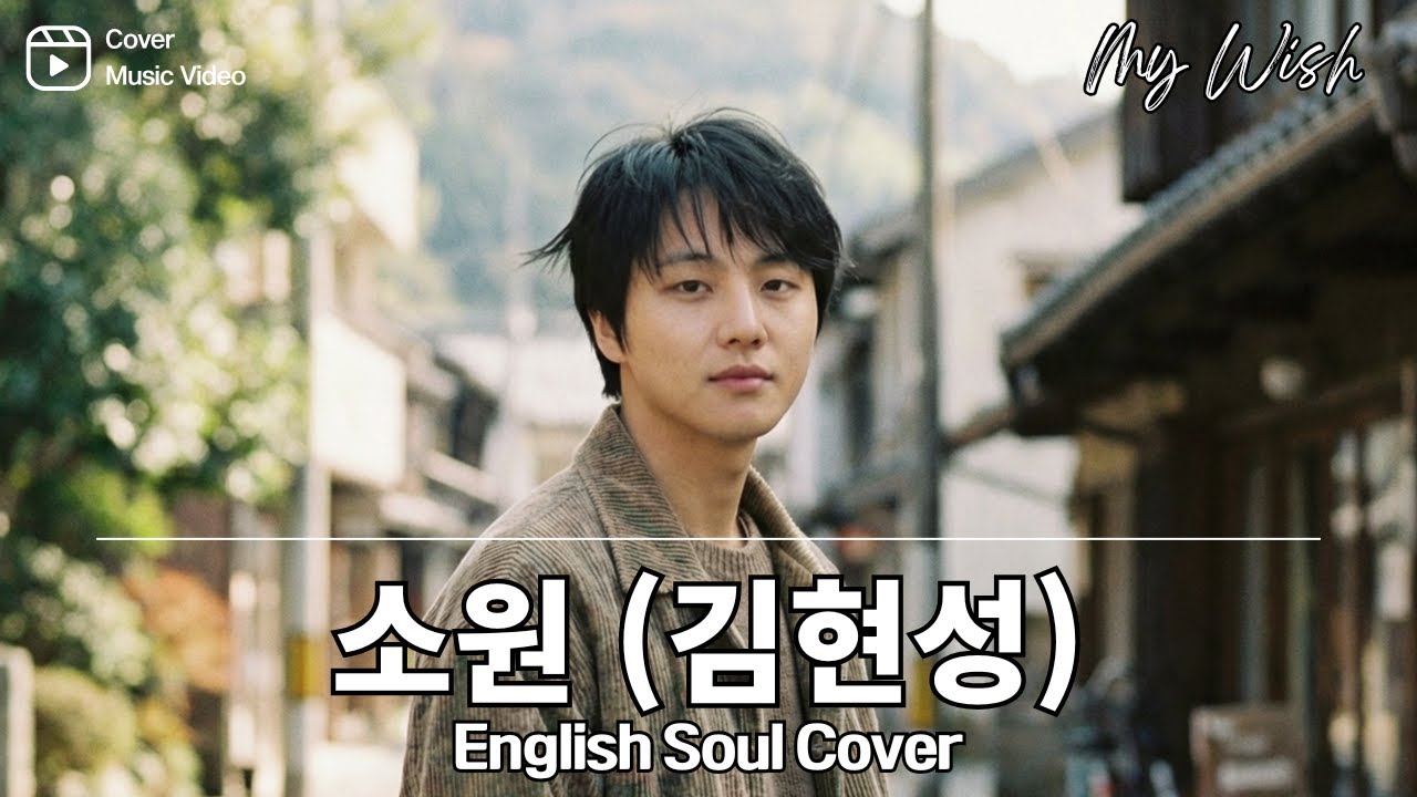 소원 (김현성) 영어버전 | English Soul R&B Cover | My Wish