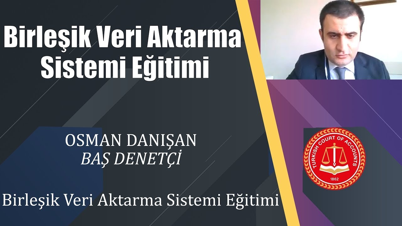 Birleşik Veri Aktarma Sistemi Eğitimi