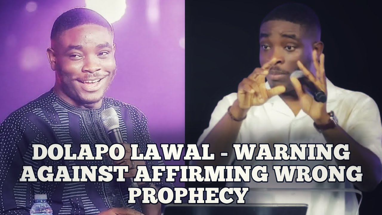 Pastor Dolapo Lawal Explains How to Speak Prophecy the Right Way