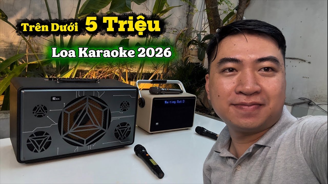 [ Gu Loa ] Loa karaoke xách tay trên dưới 5 triệu năm 2026