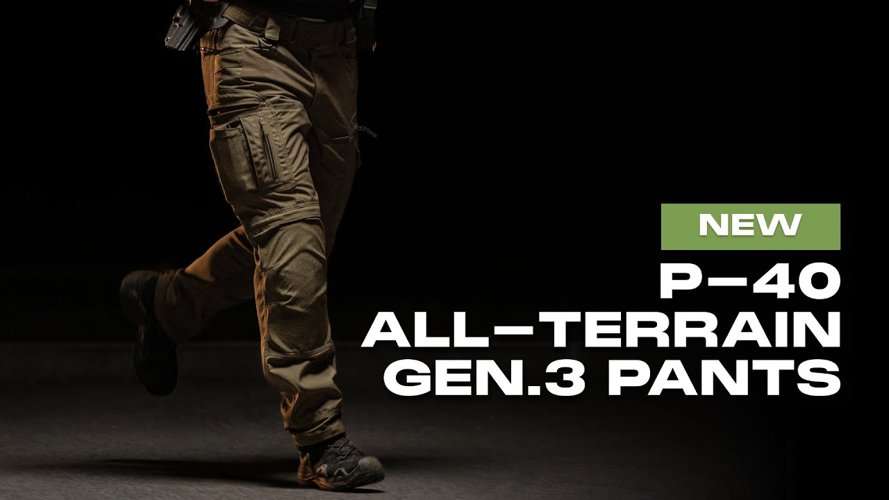 All Activities, All Terrains, One Pair | P-40 All-Terrain Gen.3 Tactical Pants
