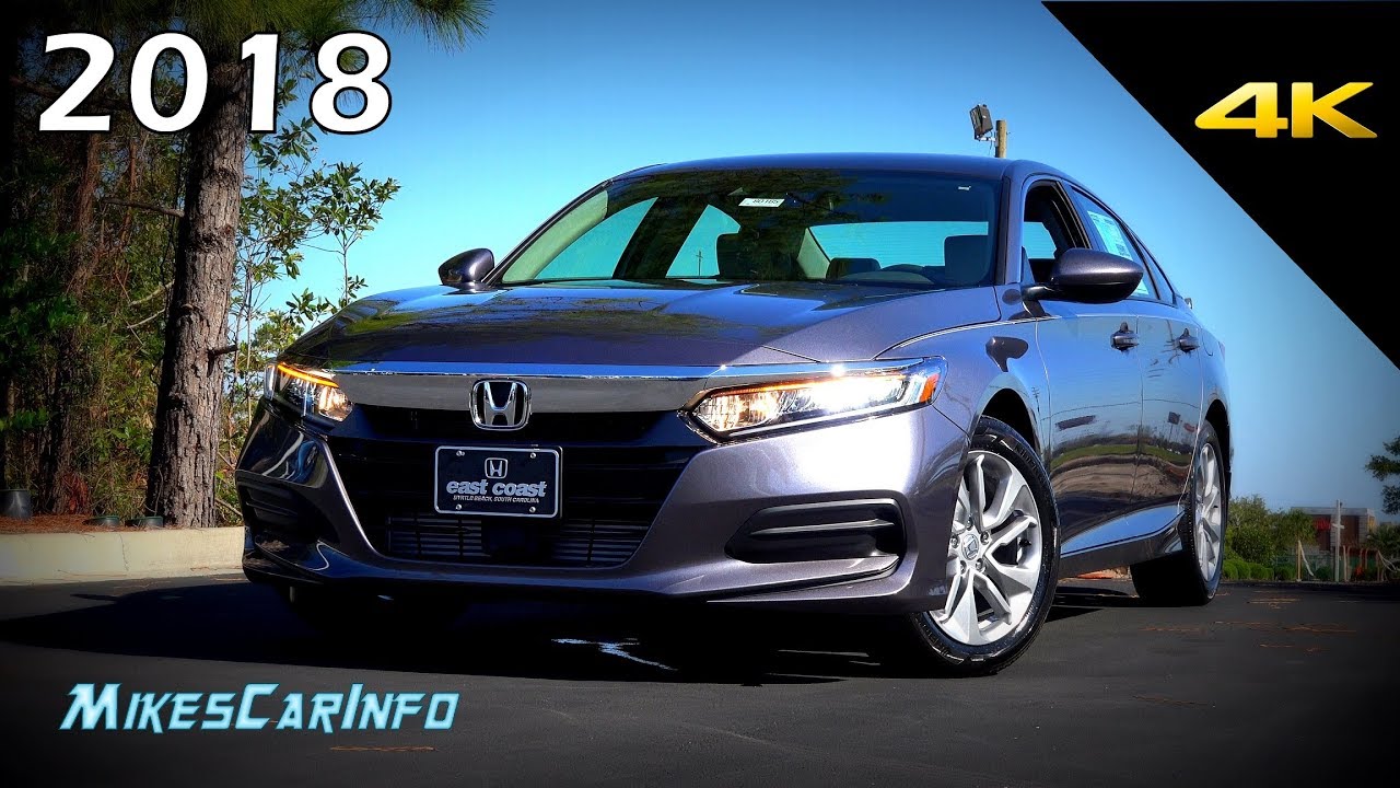 👉 2018 Honda Accord LX - Ultimate In-Depth Look in 4K