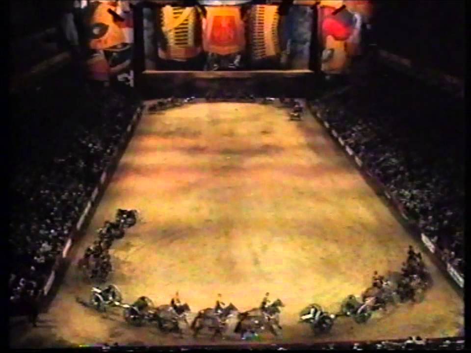The Kings Troop, Royal Horse Artillery Musical Drive. 1991 Royal Tournament.