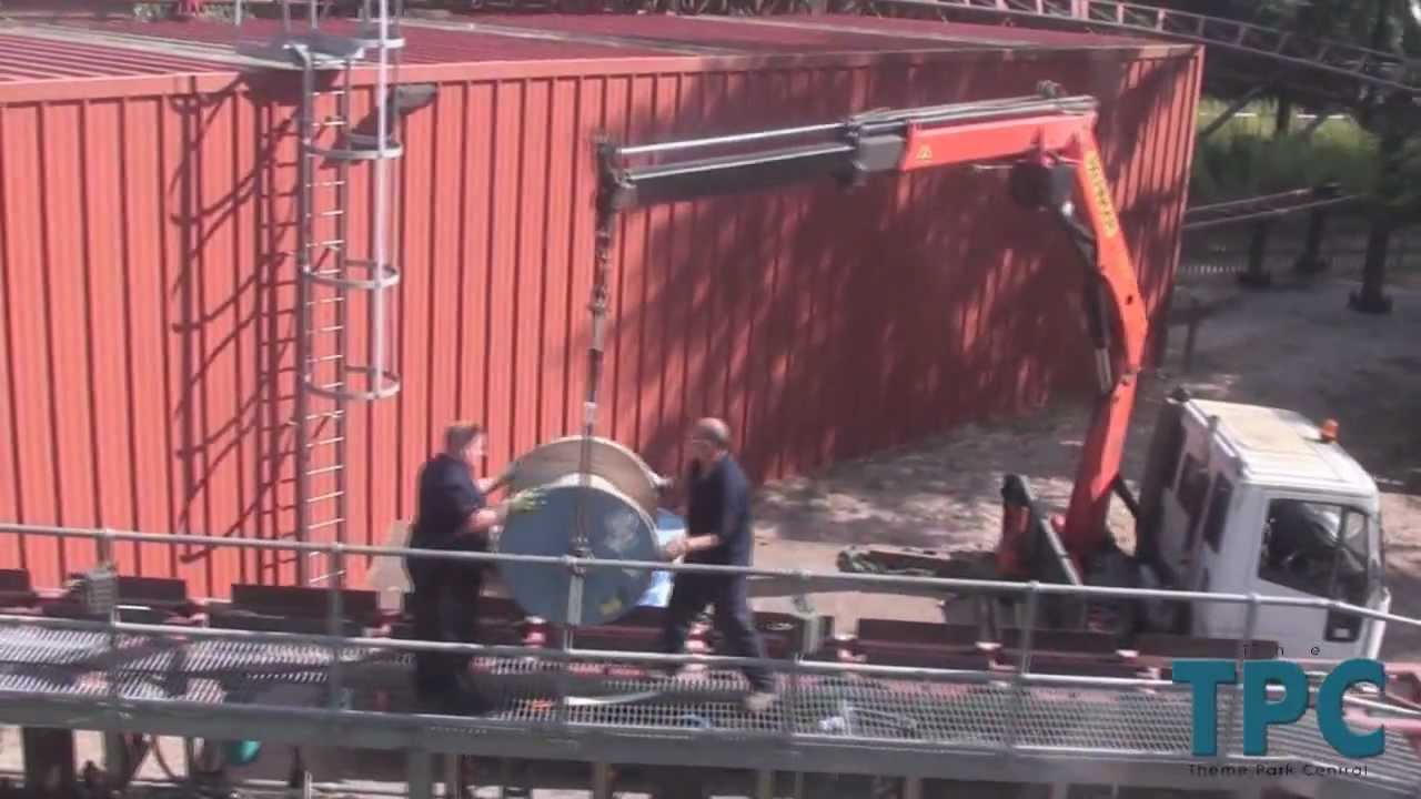 Alton Towers Resort   Rita Intamin Accelerator Launch Cable Breaks (24.7.12) 720p