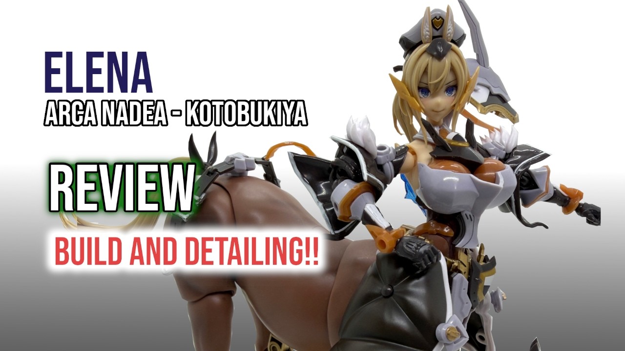 Elena ArcaNadea  Kotobukiya Full Build & Review – 3 Modes, Painting, Shading & Kit Tips