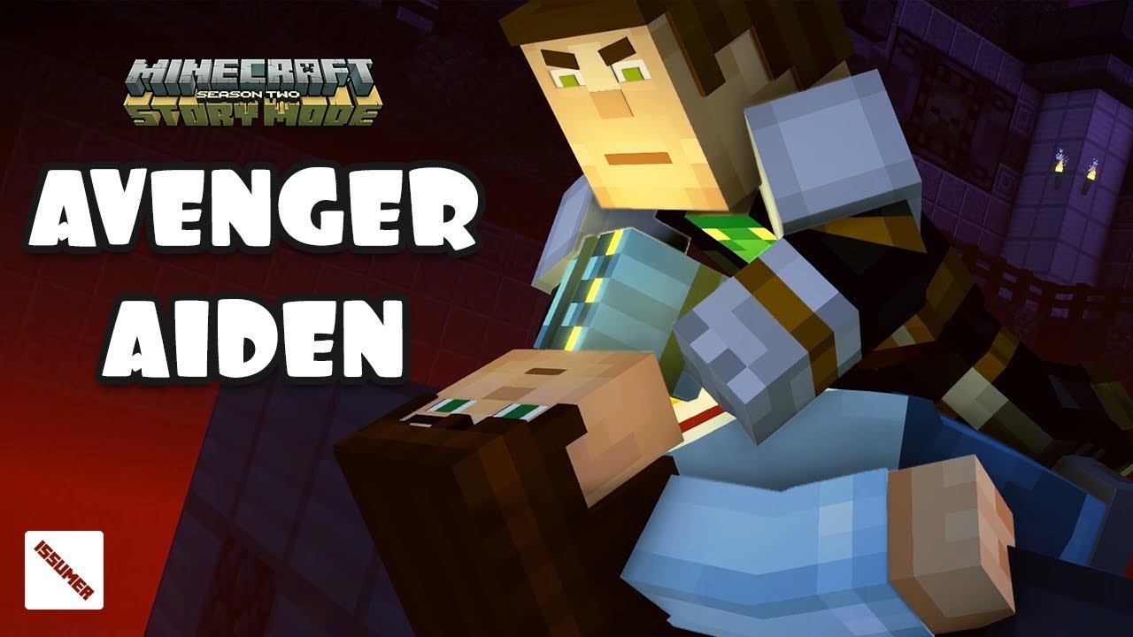 AIDEN The AVENGER! Back from Death to Season 2 Minecraft Story Mode