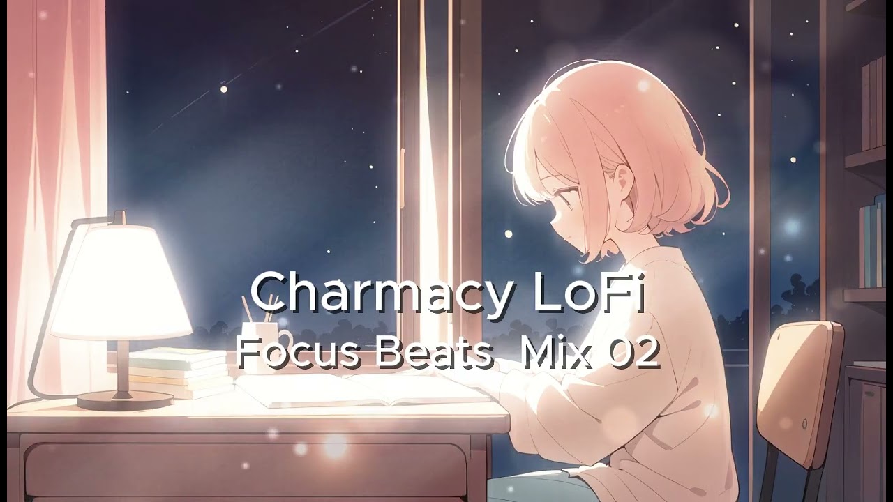 Study Music for Concentration – Gentle Focus Beats for Reading, Work & Deep Study Mix 02 | Charmacy