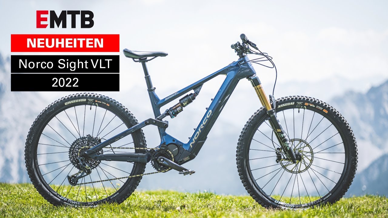 E-Mountainbike mit MEGA-Reichweite – NORCO Sight VLT 2022 mit 900-Wh-Akku & Shimano EP8