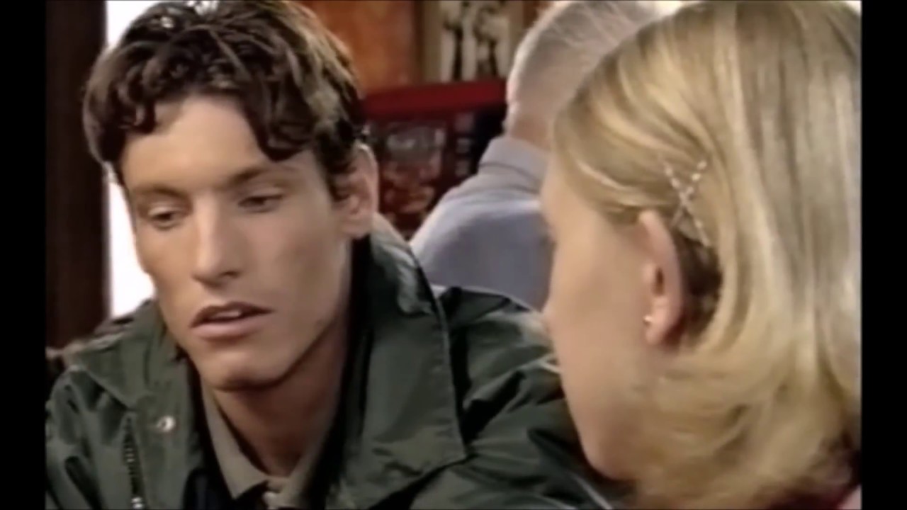 EastEnders - Robbie struggles after Chloe has left (4-5th December 2000)