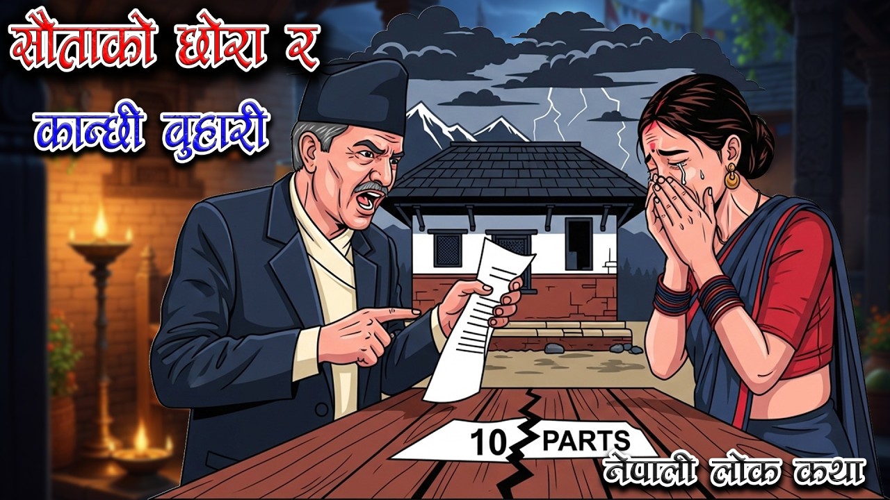 सौताको छोरा र कान्छी बुहारी  | मार्मिक नेपाली लोक कथा | Nepali Lok Katha | नेपाली लोक कथा