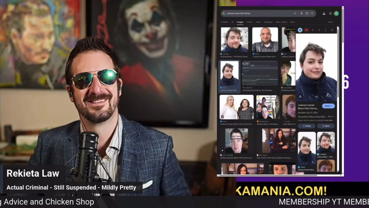Rekieta Law&rsquo;s Josh Moon Dunk Session Gloat Stream re: The Bodycam (Jan 30, 2026)