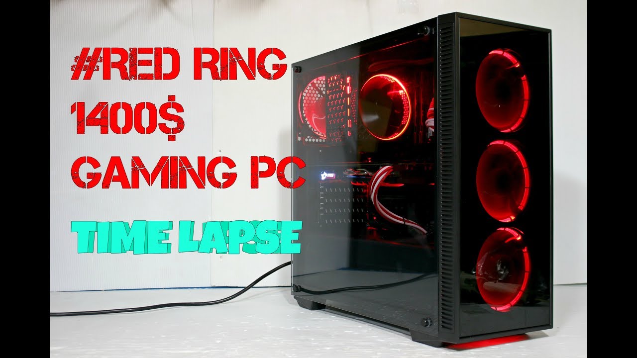 【自作PC】#RED RING 組み立て動画【i7 7700K GTX1060 GAMING】