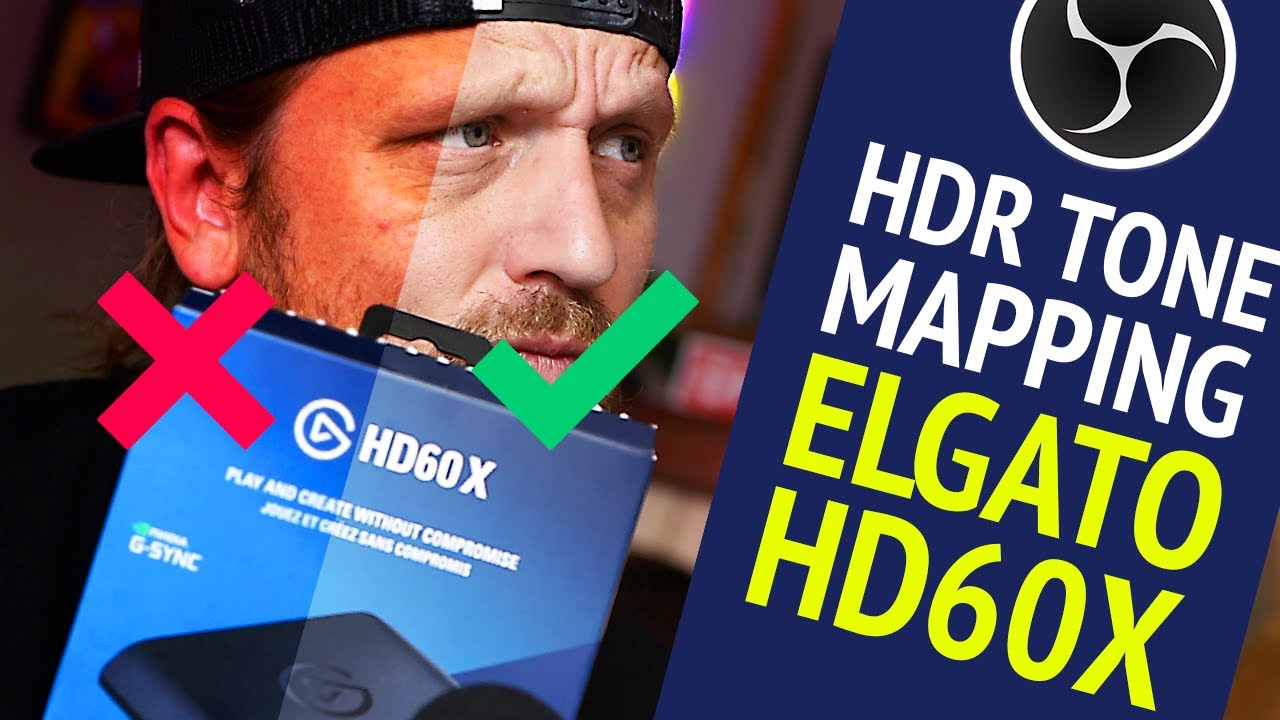 How To Fix Over-Saturated HDR Tonemapping in OBS | Elgato HD60X