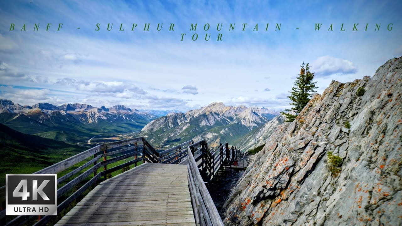 Peaceful Walk & Gondola Ride Above Banff | Sulphur Mountain 360° Views