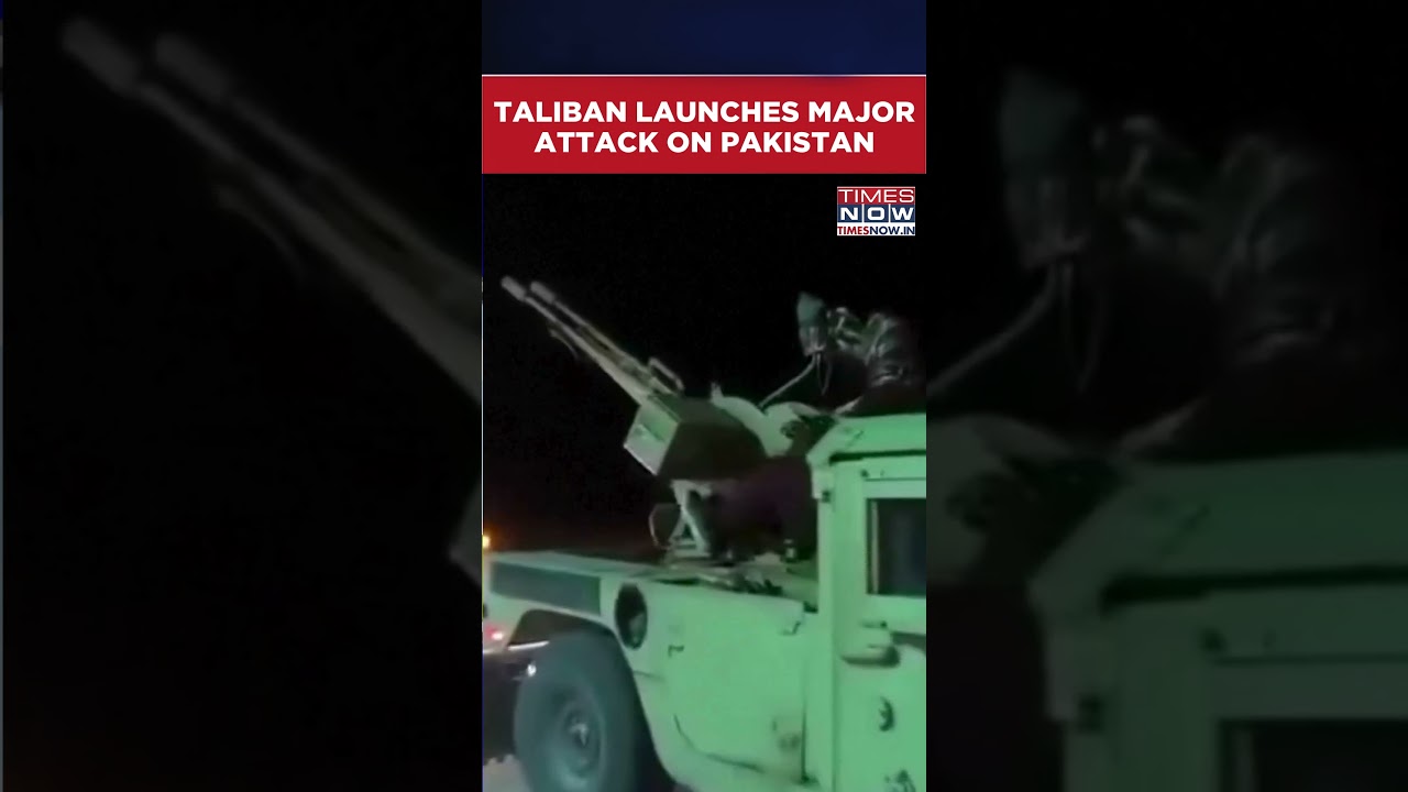 Pak vs Afghan: Taliban Launch Retaliatory Attacks On Pakistan Army Posts #shorts