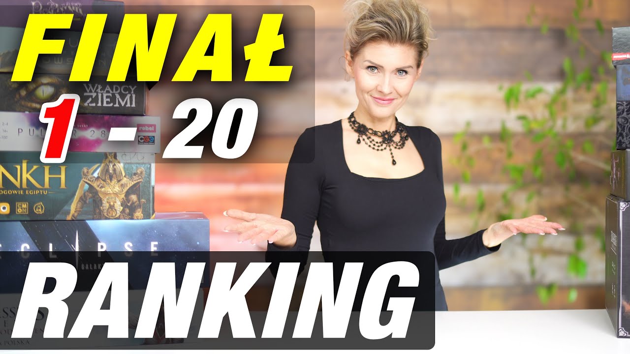 Najlepsze gry planszowe 2024 - FINAŁ │1 - 20 moje  TOP