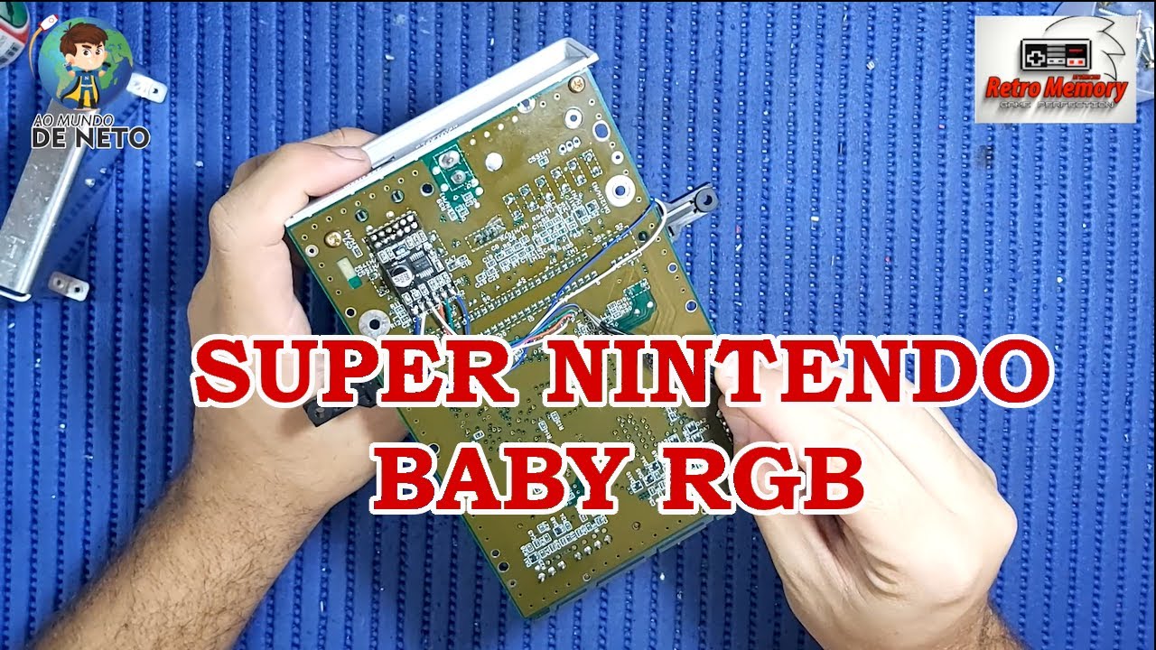 SNES BABY RGB  #semanaretromemory