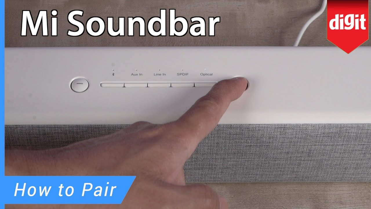 Mi Soundbar - How to Pair