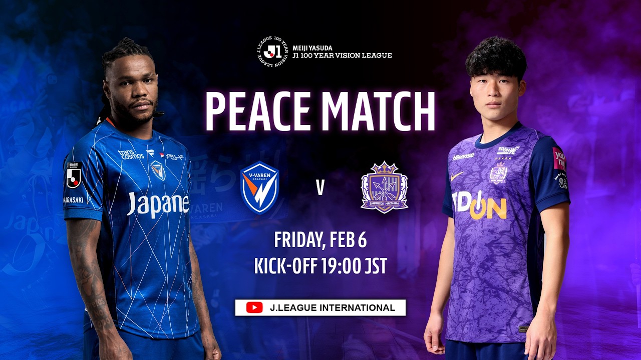 &ldquo;The Peace Match&rdquo; &mdash; two cities with a shared, powerful history - 📺 LIVE on J.LEAGUE International