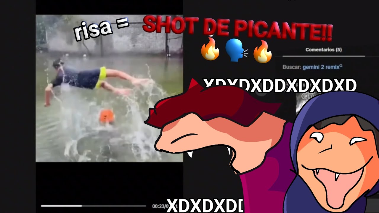 Si NOS REÍMOS Tomamos SALSA PICANTE 🔥 | FT. un random