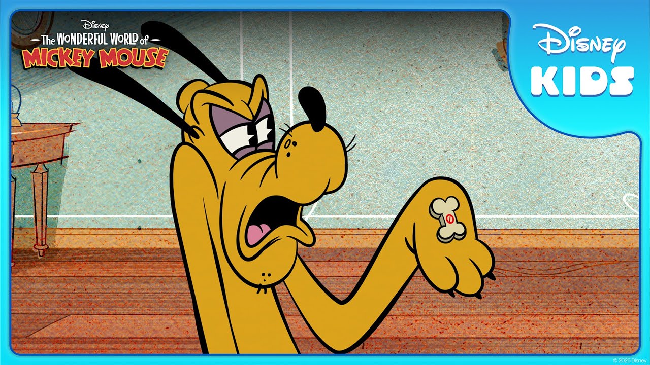 Mickey Mouse Tricks Pluto 🐭💊🐶 | The Wonderful World of Mickey Mouse | @disneykids