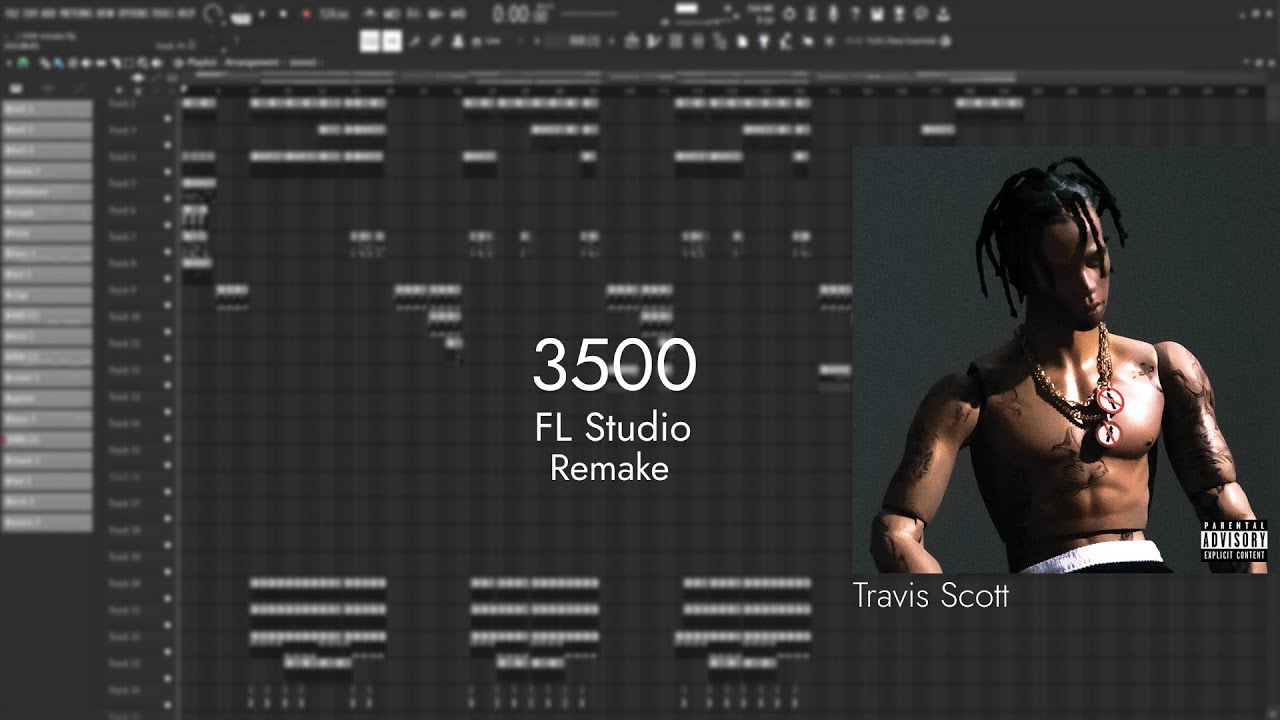 Travis Scott - 3500 (feat. Future & 2 Chainz) | FL Studio Remake