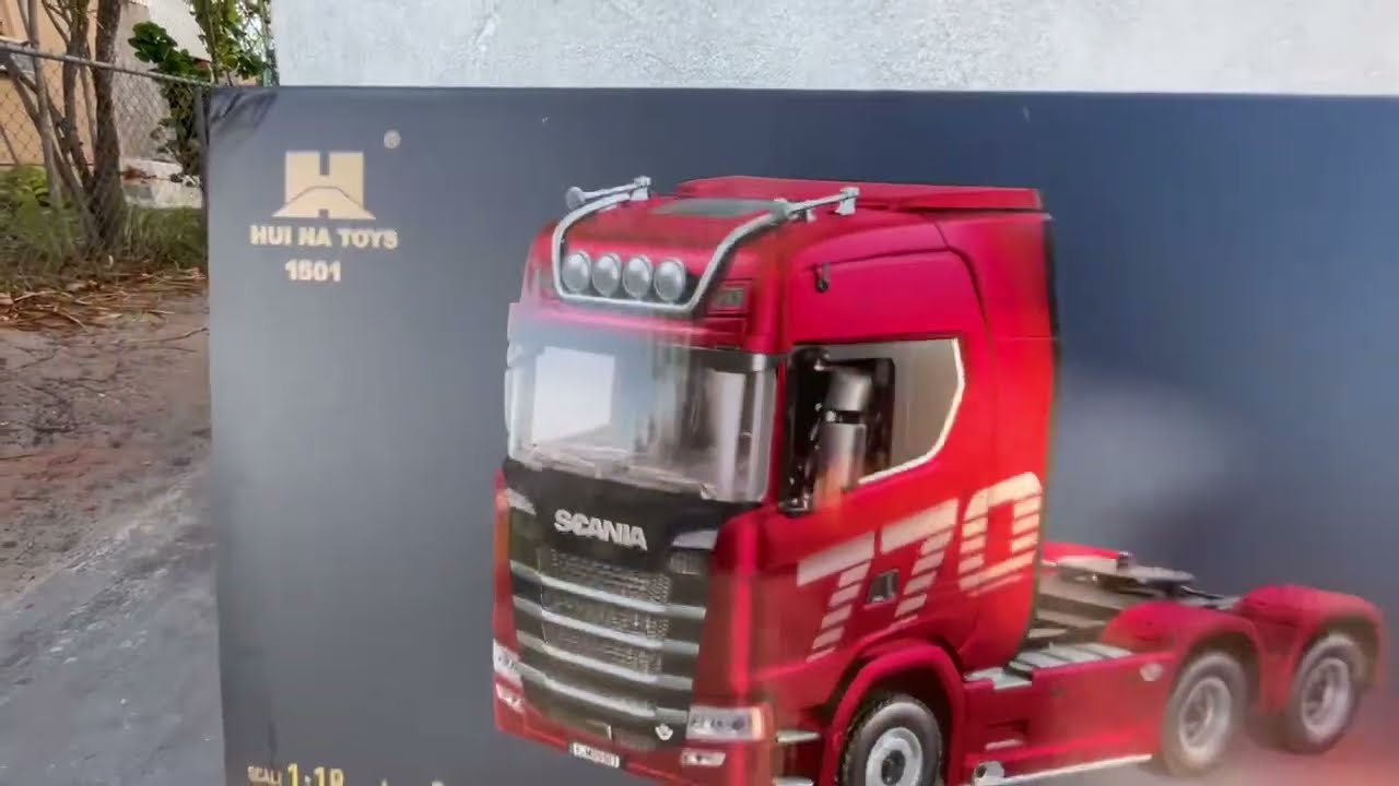 NEW COLOR - Huina 1501 - Scania 770s 