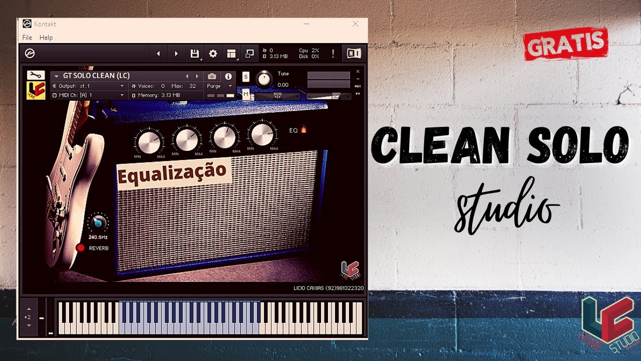 Guitarra solo (clean) grátis