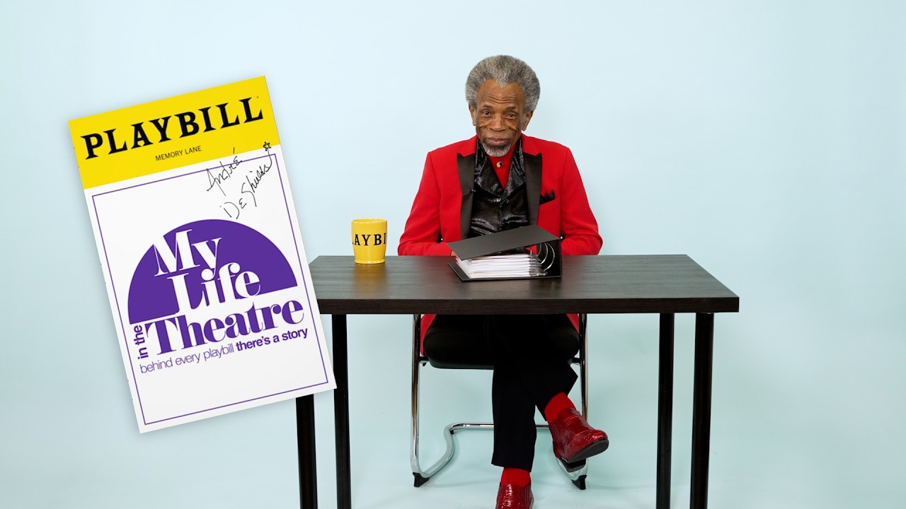 André de Shields in Playbill's 'My Life in the Theatre'