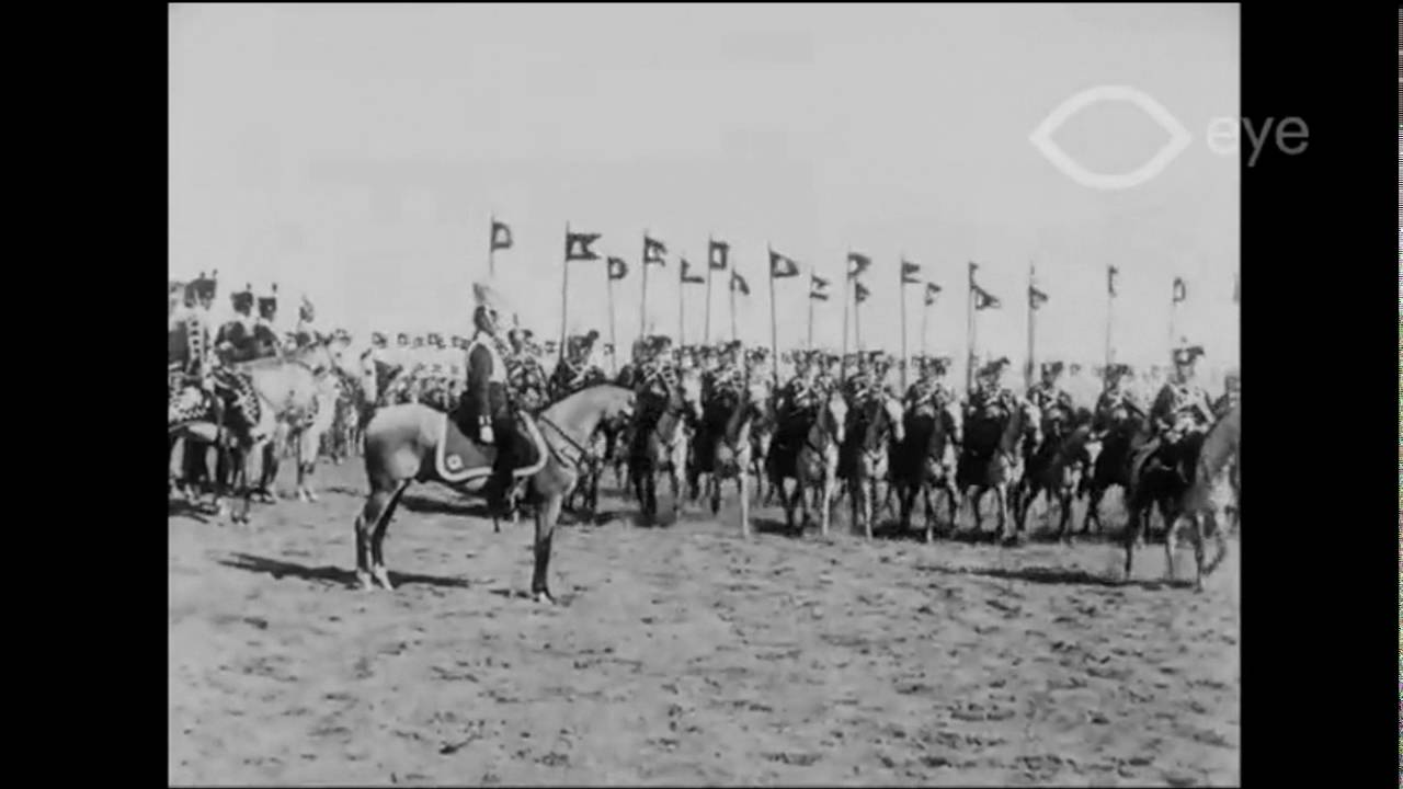 Kaiser Wilhelm II Kronprinze  Leib Husarenregiment in Danzig  und Langfuhr 1911