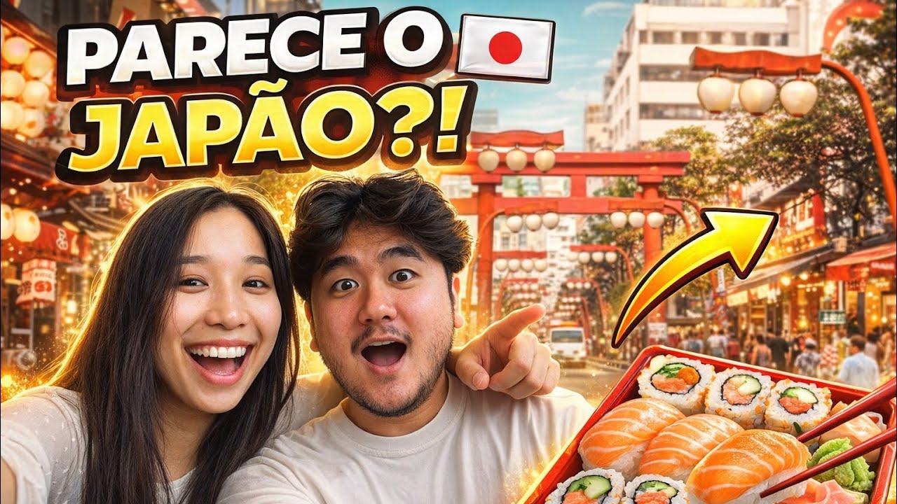 LEVAMOS A FAMÍLIA PARA O JAPÃO... EM SÃO PAULO?!