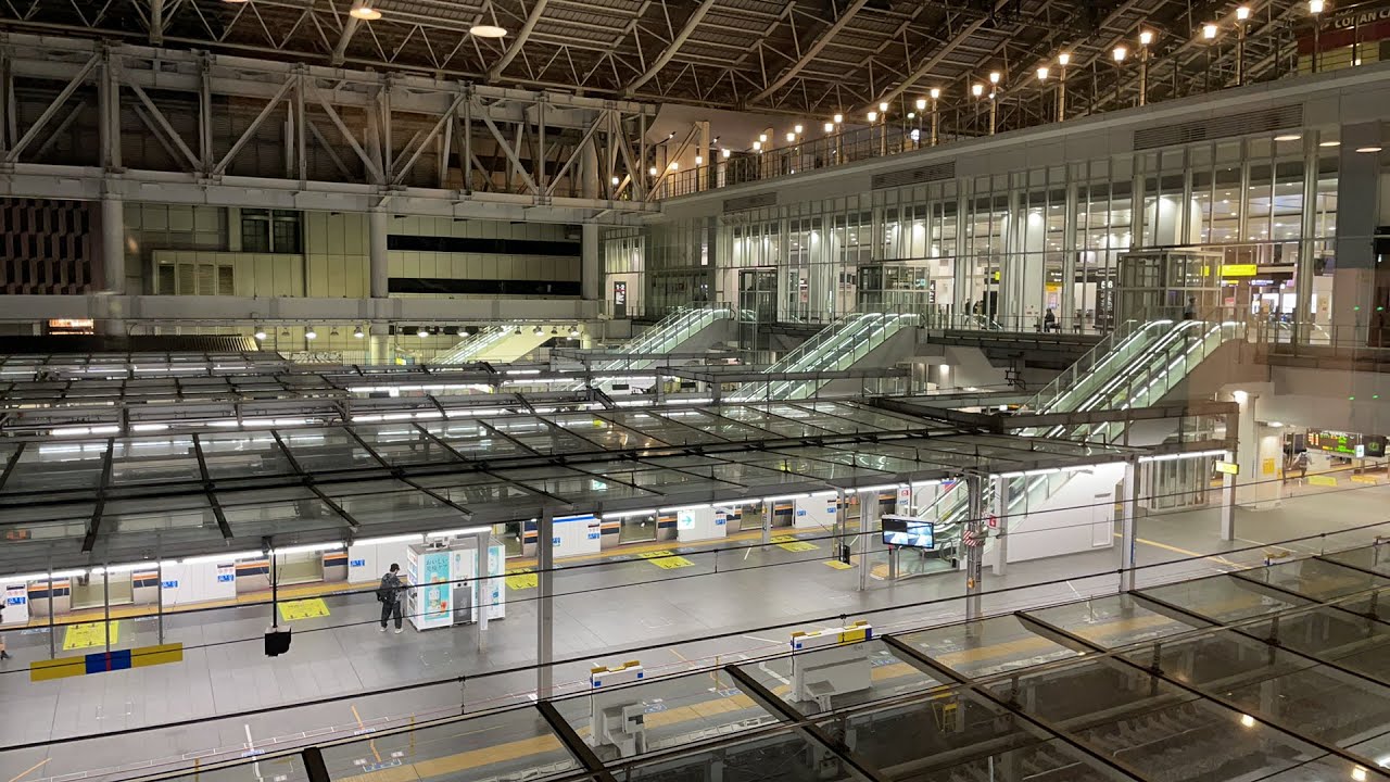 サンライズを見送るライブat大阪駅