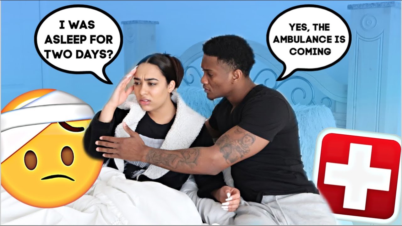Convincing My Girlfriend That She Was Stuck In Her Sleep!!