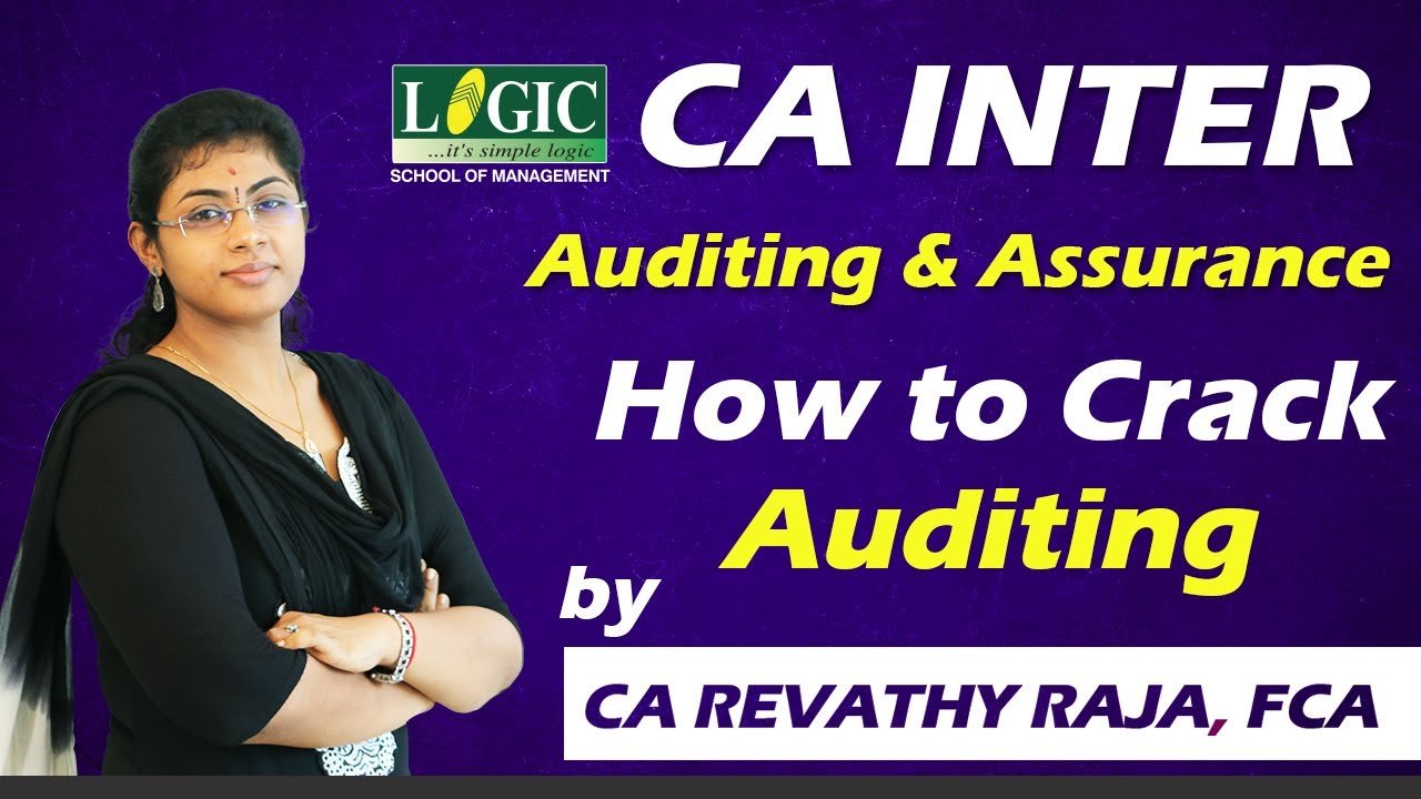 CA Intermediate Auditing Tips for Studying | Exam Tips | By CA Revathy Raja