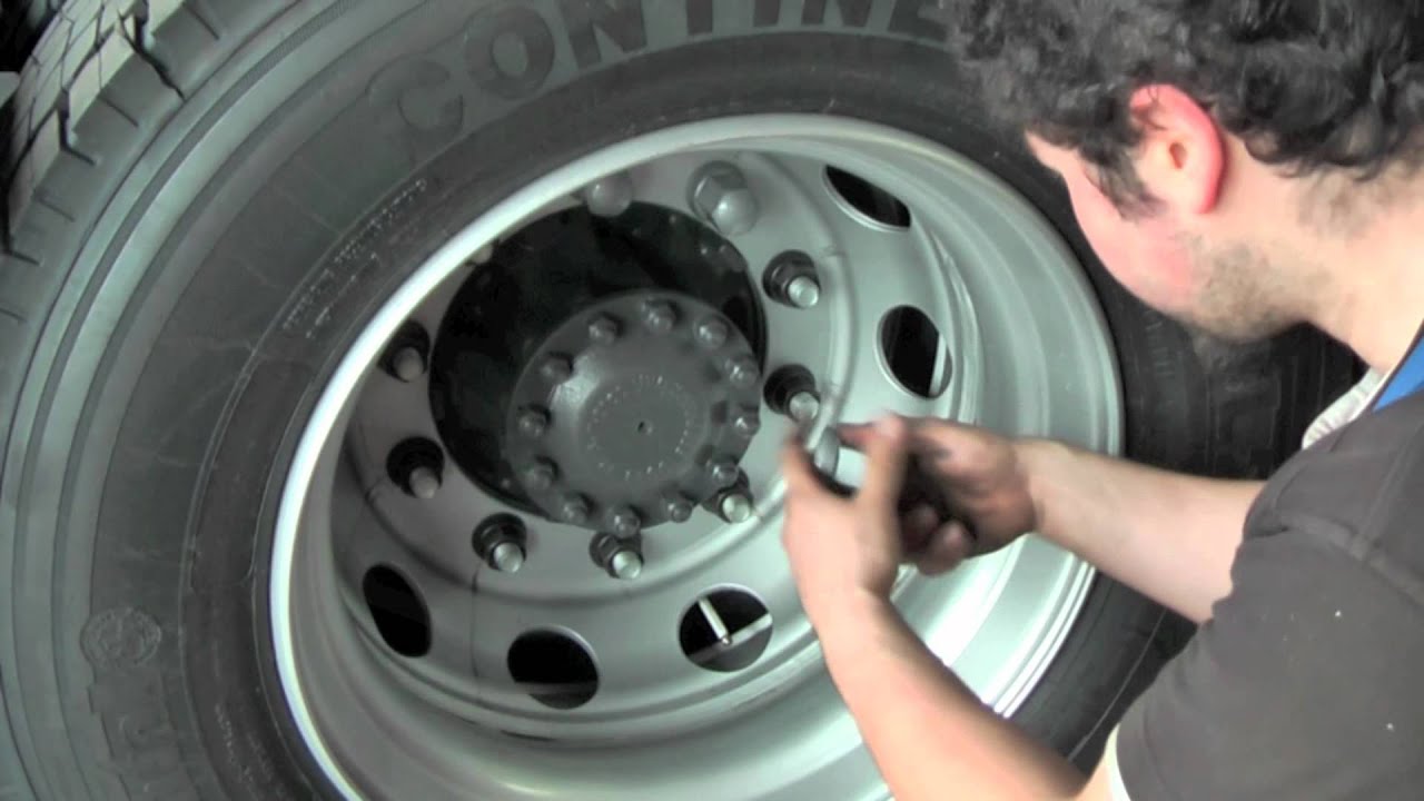 TPMS, LED Reifendruckkontrolle für Trucks (SZM), LKW und Trailer (Auflieger bzw. Anhänger)