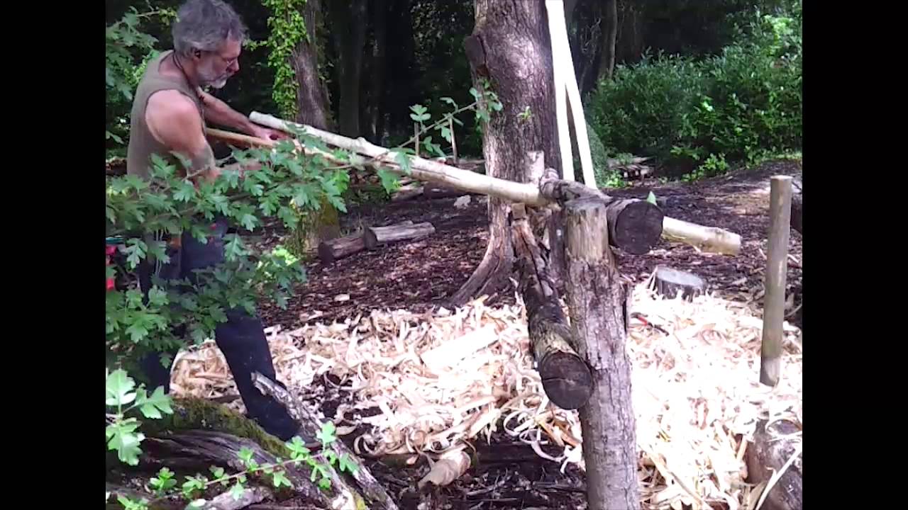 Ash Gate Hurdle - Cleaving/Riving and Peeling