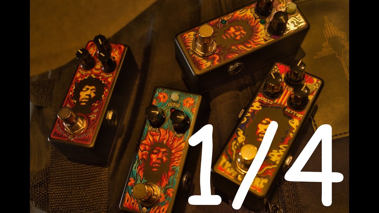 【MXR】ミニサイズに生まれ変わったジミヘンシリーズ【Authentic Hendrix #1/4 | JHW-1 FuzzFace】