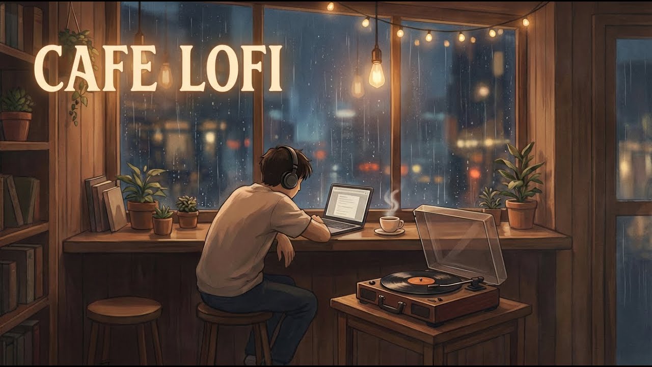Late Night Café ☕ | Cozy Lo Fi Beats for Studying & Focus