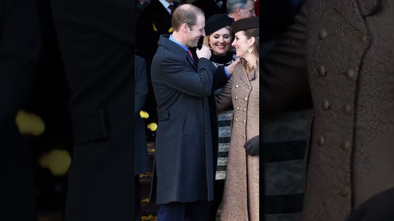 The Princess of Wales looking impeccably chic in her winter coat. A timeless style icon. 👑