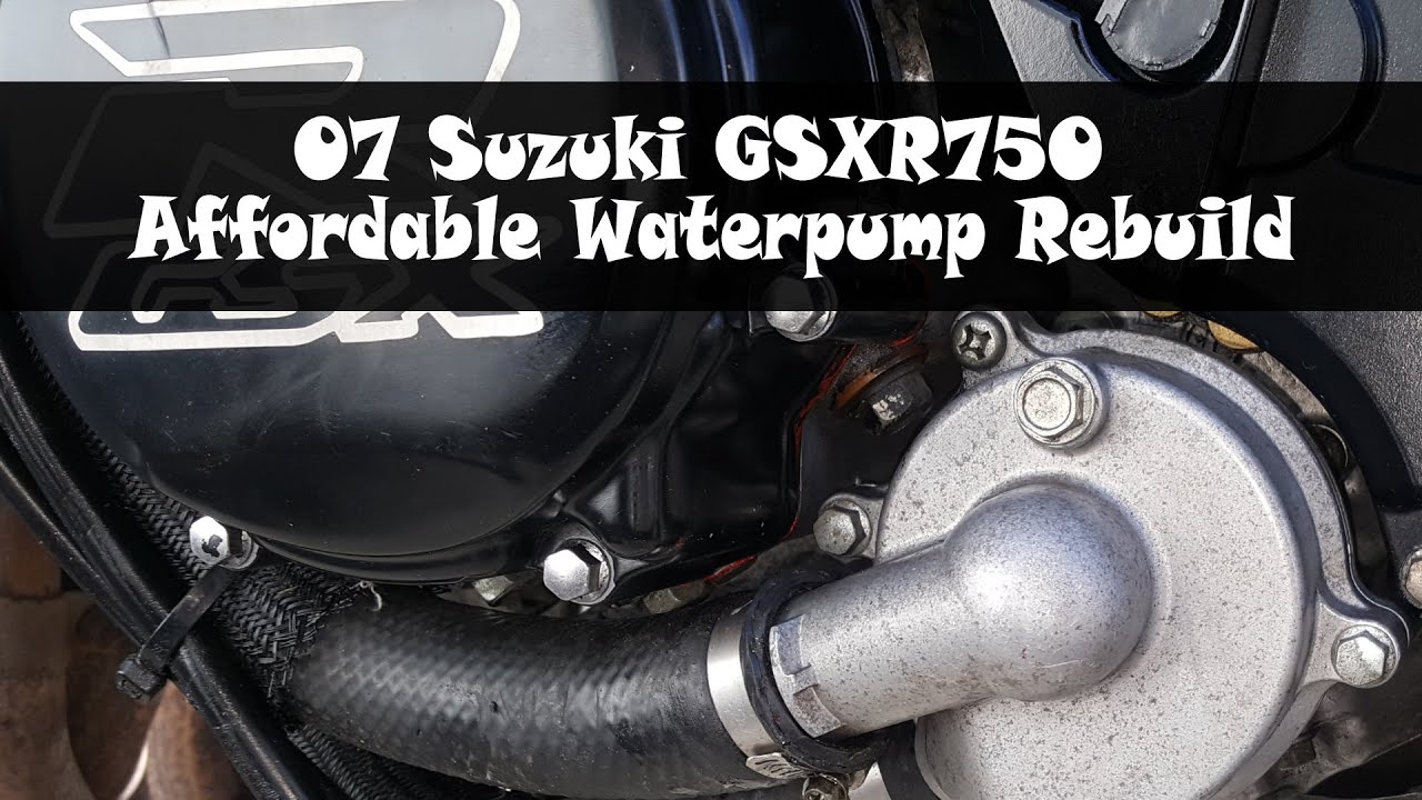 Suzuki GSXR Affordable Waterpump Rebuild