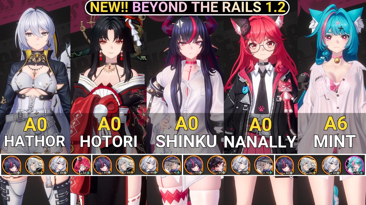 SHINKU IS INSANE! NEW CHARACTER! A0 Shinku | All F2P WEAPONS | Beyond The Rails NTE 1.2