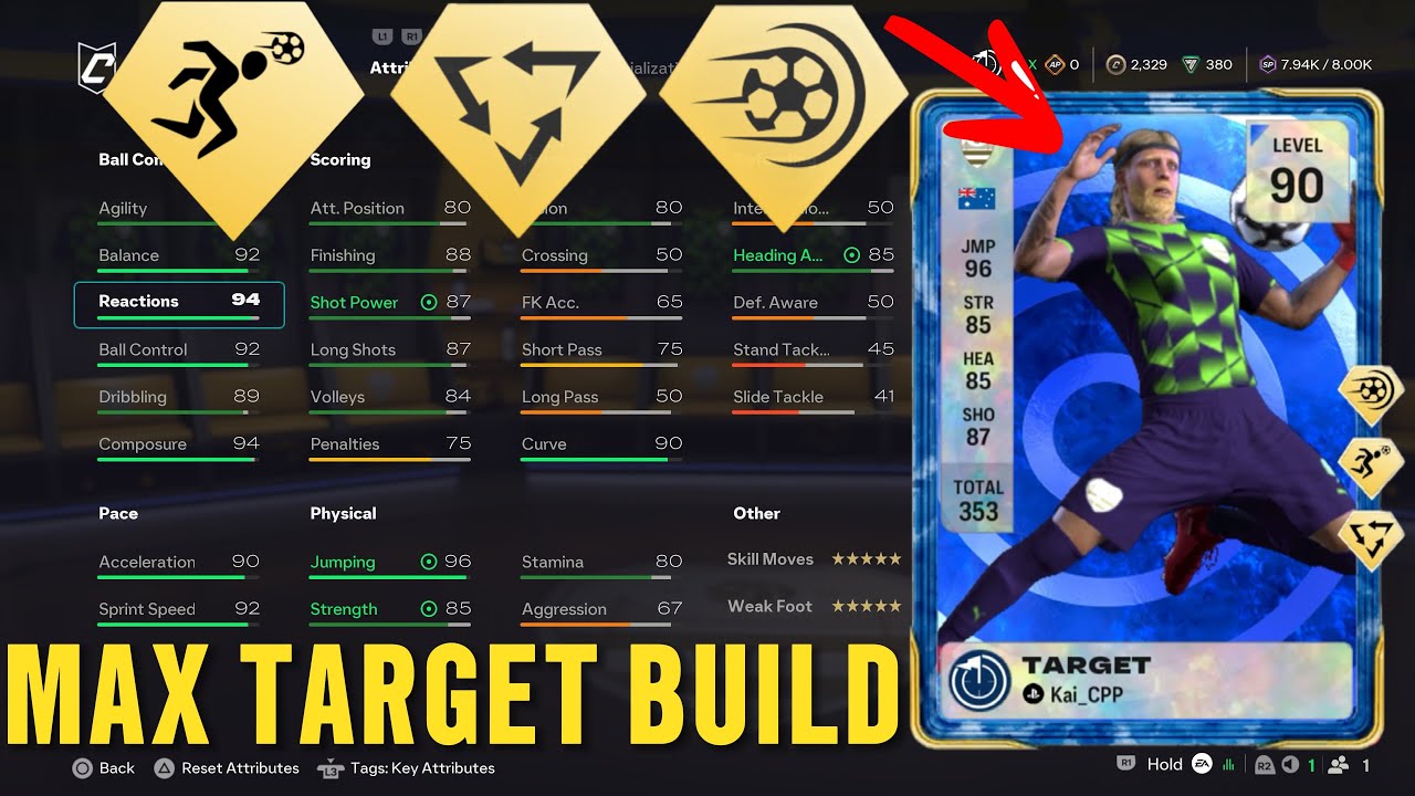 NEW* 90 MAX LEVEL TARGET ST BUILD ! Pro Clubs FC 26 ! 