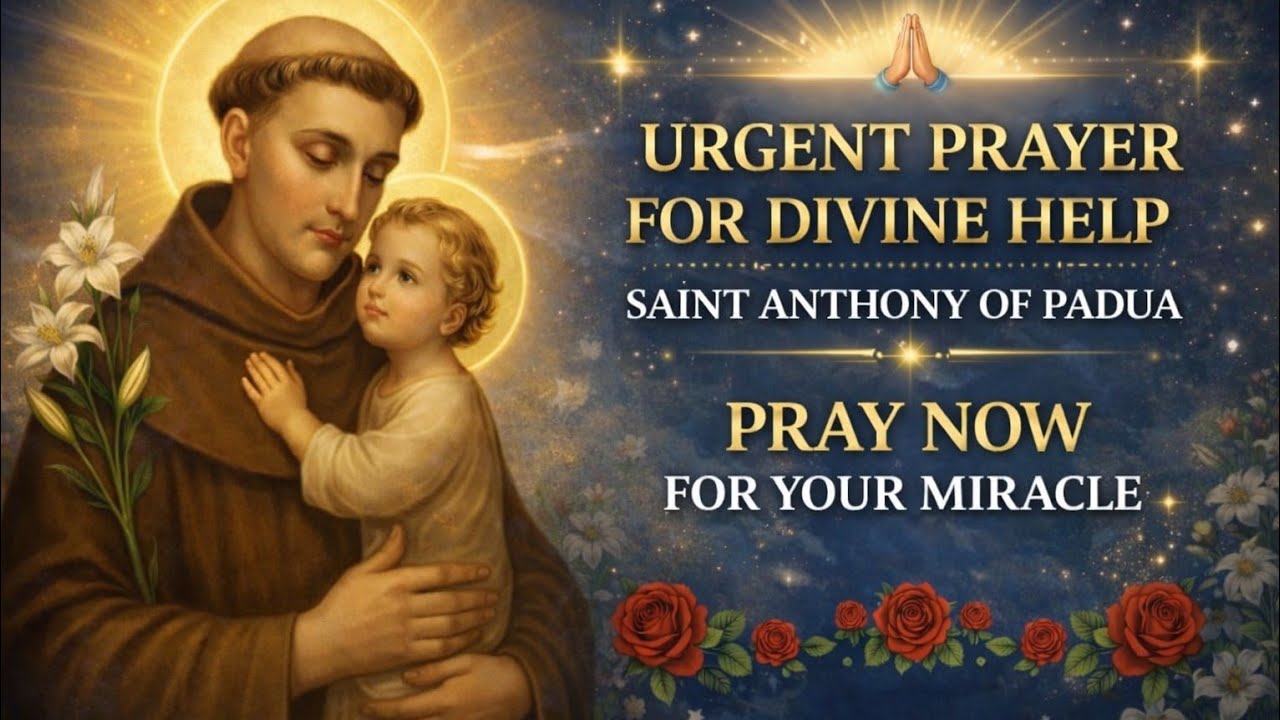 MIRACULOUS PRAYER TO SAINT ANTHONY FOR DIVINE HEALING AND SUPERNATURAL RESTORATION 
