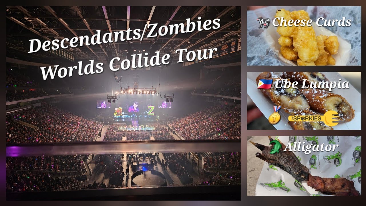 A Milwaukee Road Trip for Disney's Descendants / Zombies Concert & Wisconsin State Fair 