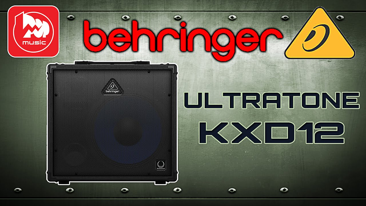 BEHRINGER KXD12 ULTRATONE  - клавишный комбо (универсальный комбо с микшером внутри)