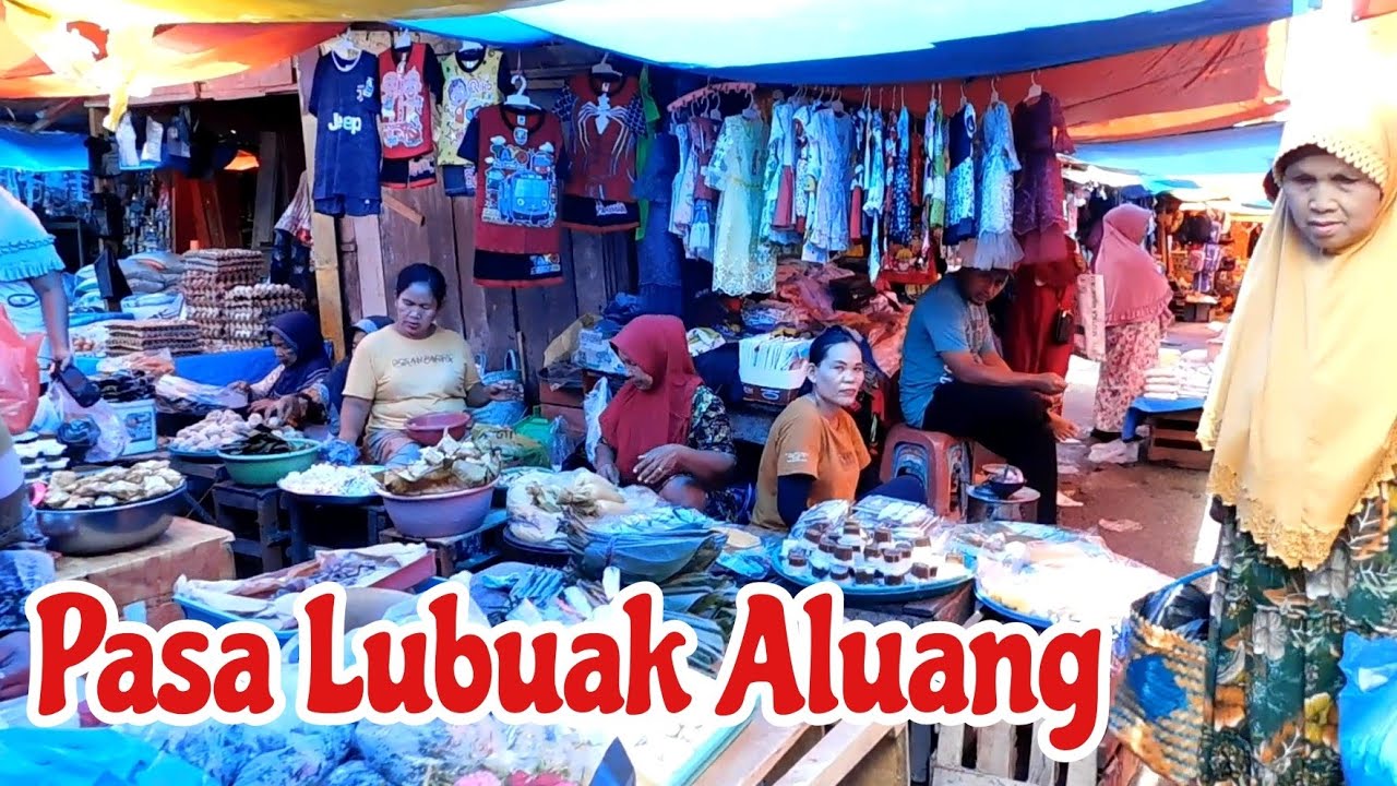 Pasar Lubuk Alung Sumatera Barat